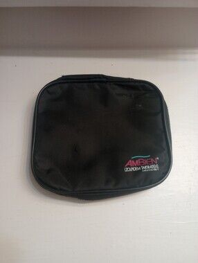 Ambien Small Zip Up Bag (Pharmaceutical Advertisement)
